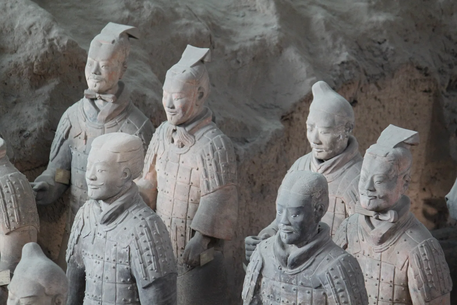 Reihen von Terrakottakriegern in Grube 1, Xi’an