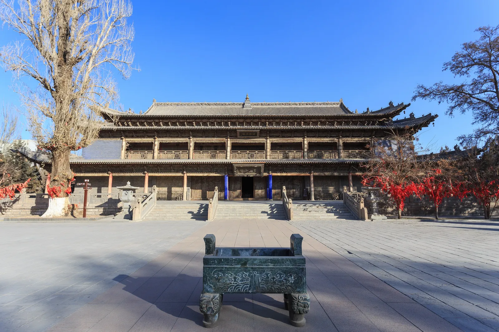 Great Buddha Hall of Zhangye Giant Buddha Temple