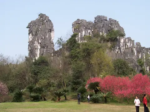 桂林七星公园的骆驼山