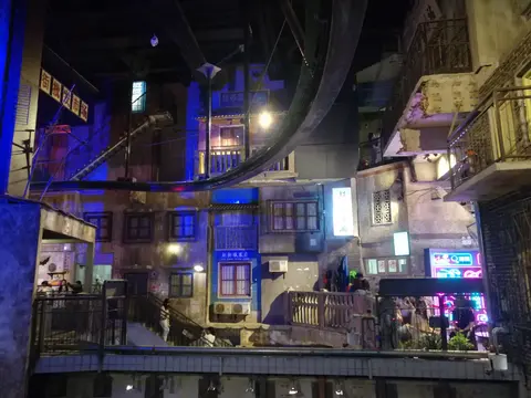 Inside Super Wenheyou, a multi-storey recreation of 1980s Changsha streets