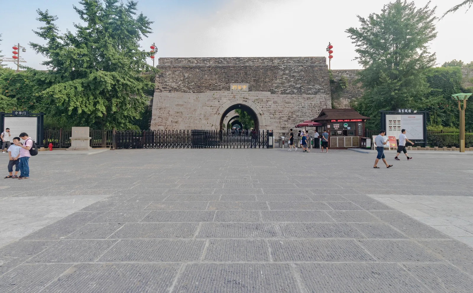 Zhonghua Gate in Nanjing's Ming city wall
