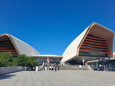 Sail-like wings of the National Maritime Museum of China