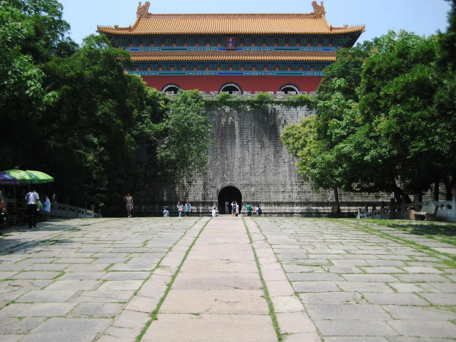 Square Fortress and Soul Tower at Ming Xiaoling Mausoleum