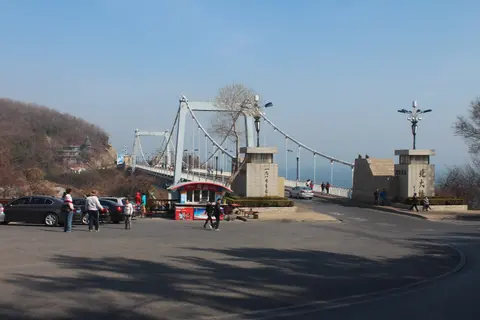 大連・濱海路の北大橋