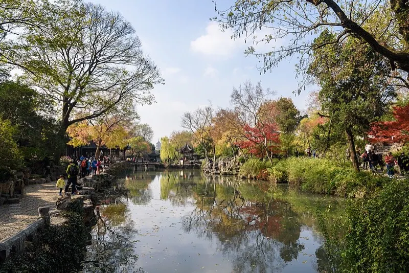 Garten des bescheidenen Beamten